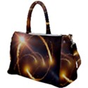 Flying Comets and light rays, digital art Duffel Travel Bag View1