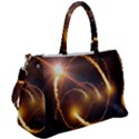 Flying Comets and light rays, digital art Duffel Travel Bag View2