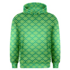 Pattern Texture Geometric Green Men s Overhead Hoodie by Mariart