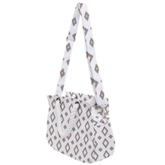 Background Texture Triangle Rope Handles Shoulder Strap Bag