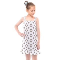 Background Texture Triangle Kids  Overall Dress by HermanTelo