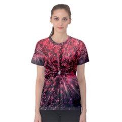 Abstract Background Wallpaper Women s Sport Mesh Tee