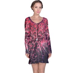 Abstract Background Wallpaper Long Sleeve Nightdress