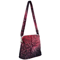 Abstract Background Wallpaper Zipper Messenger Bag