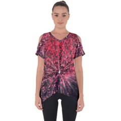 Abstract Background Wallpaper Cut Out Side Drop Tee by HermanTelo