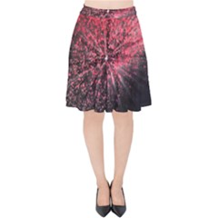 Abstract Background Wallpaper Velvet High Waist Skirt