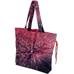 Abstract Background Wallpaper Drawstring Tote Bag