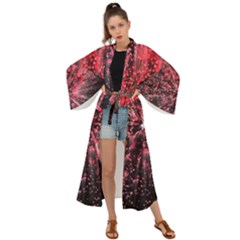 Abstract Background Wallpaper Maxi Kimono by HermanTelo