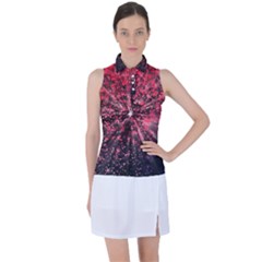 Abstract Background Wallpaper Women’s Sleeveless Polo by HermanTelo