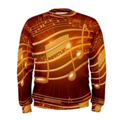 Music Notes Sound Musical Love Men s Sweatshirt