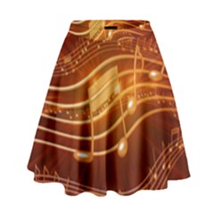 Music Notes Sound Musical Love High Waist Skirt