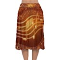 Music Notes Sound Musical Love Velvet Flared Midi Skirt View2