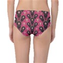 Background Abstract Pattern Mid-Waist Bikini Bottoms View2