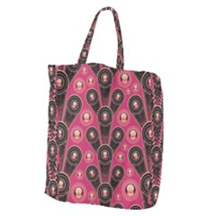 Background Abstract Pattern Giant Grocery Tote