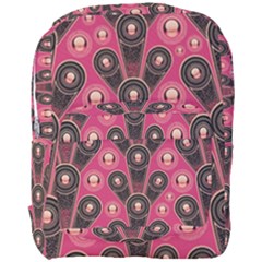 Background Abstract Pattern Full Print Backpack