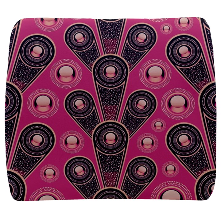 Background Abstract Pattern Back Support Cushion