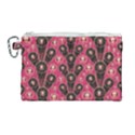 Background Abstract Pattern Canvas Cosmetic Bag (Large) View1