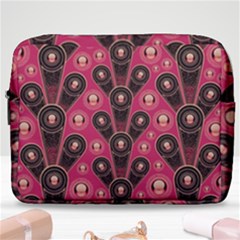 Background Abstract Pattern Make Up Pouch (large)