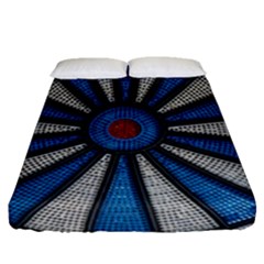 Darts Throw Fitted Sheet (queen Size)