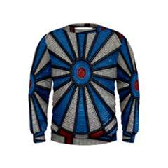 Darts Throw Kids  Sweatshirt