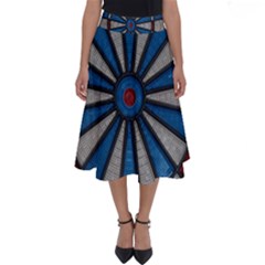 Darts Throw Perfect Length Midi Skirt by HermanTelo