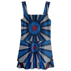 Darts Throw Kids  Layered Skirt Swimsuit