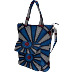 Darts Throw Shoulder Tote Bag by HermanTelo