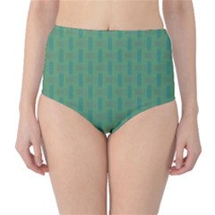 Pattern Background Blure Classic High-waist Bikini Bottoms