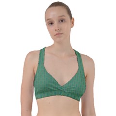 Pattern Background Blure Sweetheart Sports Bra