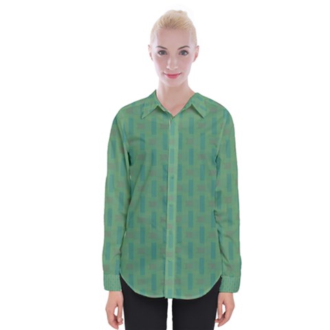 Pattern Background Blure Womens Long Sleeve Shirt by HermanTelo