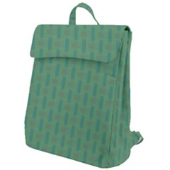 Pattern Background Blure Flap Top Backpack