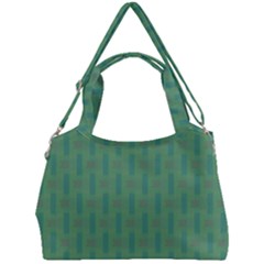 Pattern Background Blure Double Compartment Shoulder Bag