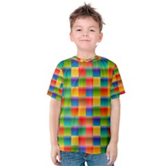 Background Colorful Abstract Kids  Cotton Tee