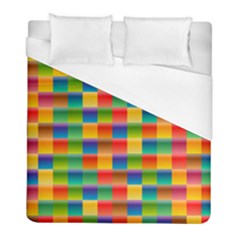 Background Colorful Abstract Duvet Cover (full/ Double Size)