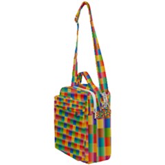 Background Colorful Abstract Crossbody Day Bag