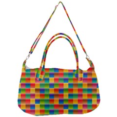 Background Colorful Abstract Removal Strap Handbag