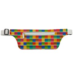 Background Colorful Abstract Active Waist Bag