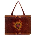 Beautiful Heart With Leaves Medium Tote Bag View1