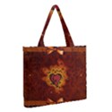 Beautiful Heart With Leaves Medium Tote Bag View2