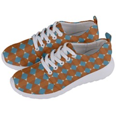 Pattern Brown Triangle Men s Lightweight Sports Shoes