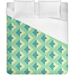 Background Chevron Green Duvet Cover (california King Size) by HermanTelo