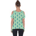 Background Chevron Green Cut Out Side Drop Tee View2