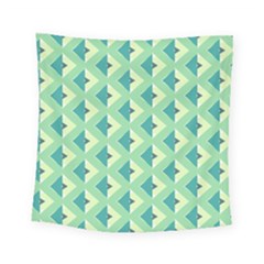 Background Chevron Green Square Tapestry (small)