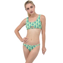 Background Chevron Green The Little Details Bikini Set by HermanTelo