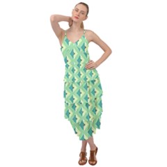 Background Chevron Green Layered Bottom Dress by HermanTelo