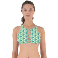 Background Chevron Green Perfectly Cut Out Bikini Top by HermanTelo