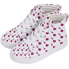 Pattern Card Kids  Hi-top Skate Sneakers by HermanTelo