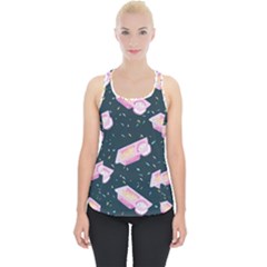 1 Arnold Dunkaroos Funfetti Print Dark Blue 1 Piece Up Tank Top by elizabethjonesstyling