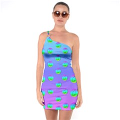 Rainbow Cats One Soulder Bodycon Dress by pepitasart