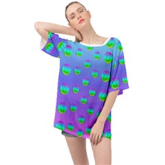 Rainbow Cats Oversized Chiffon Top by pepitasart